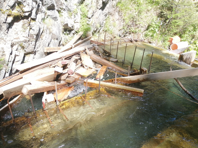 torrente Vertosan Comune di Avise - Aosta