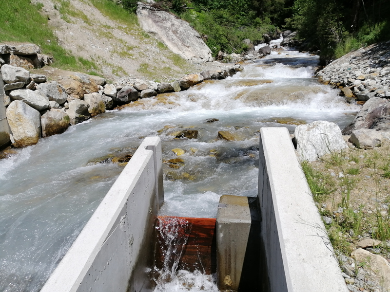 torrente Vertosan Comune di Avise - Aosta