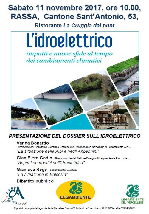 11 nov Presentazione dossier Legambiente