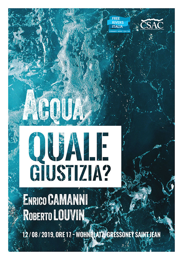 Gressoney - Quale giustizia per l'acqua