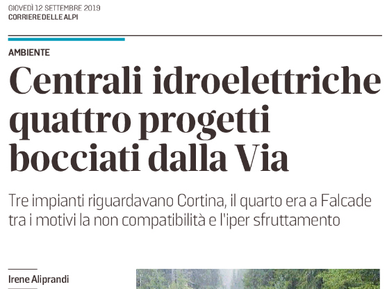 CdA   Bocciate 4 centraline