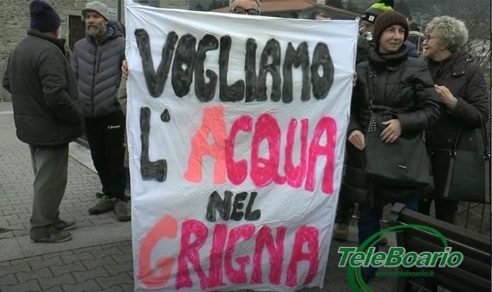 TeleBoario - Protesta pesci - Grigna