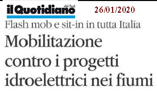 Il Quotidiano sel sud - Protesta pesci