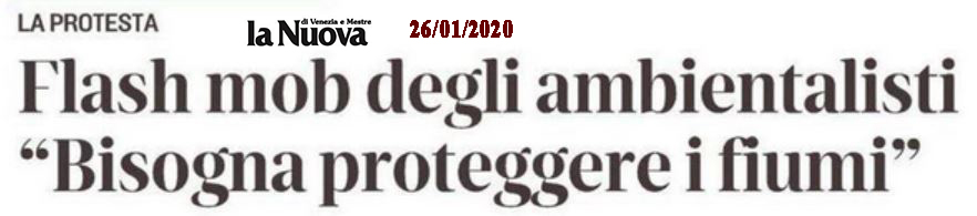 La Nuova Venezia - Bisogna proteggere i fiumi