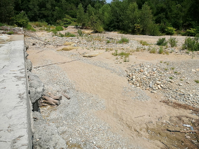 torrente Elvo (BI) - dopo della presa