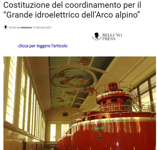 210114 Bellunopress Nasce Coord grande idroelettrico