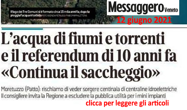 10 anni dal Referendum per l'acqua pubblica